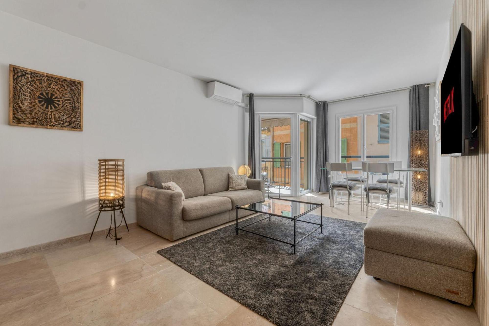 Appartement F2 Rue Meynadier , Hypercentre Proche Du Palais Des Congres Cannes